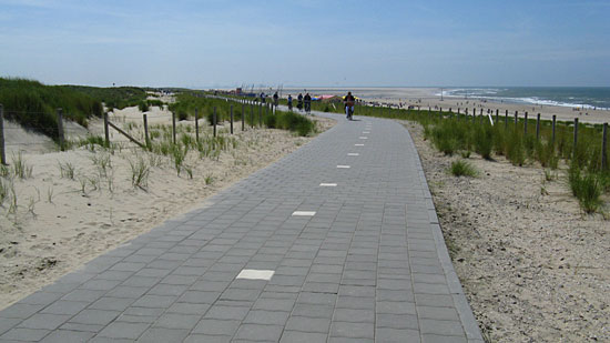 Welkom en fiets en wandelroutes van Scheveningen